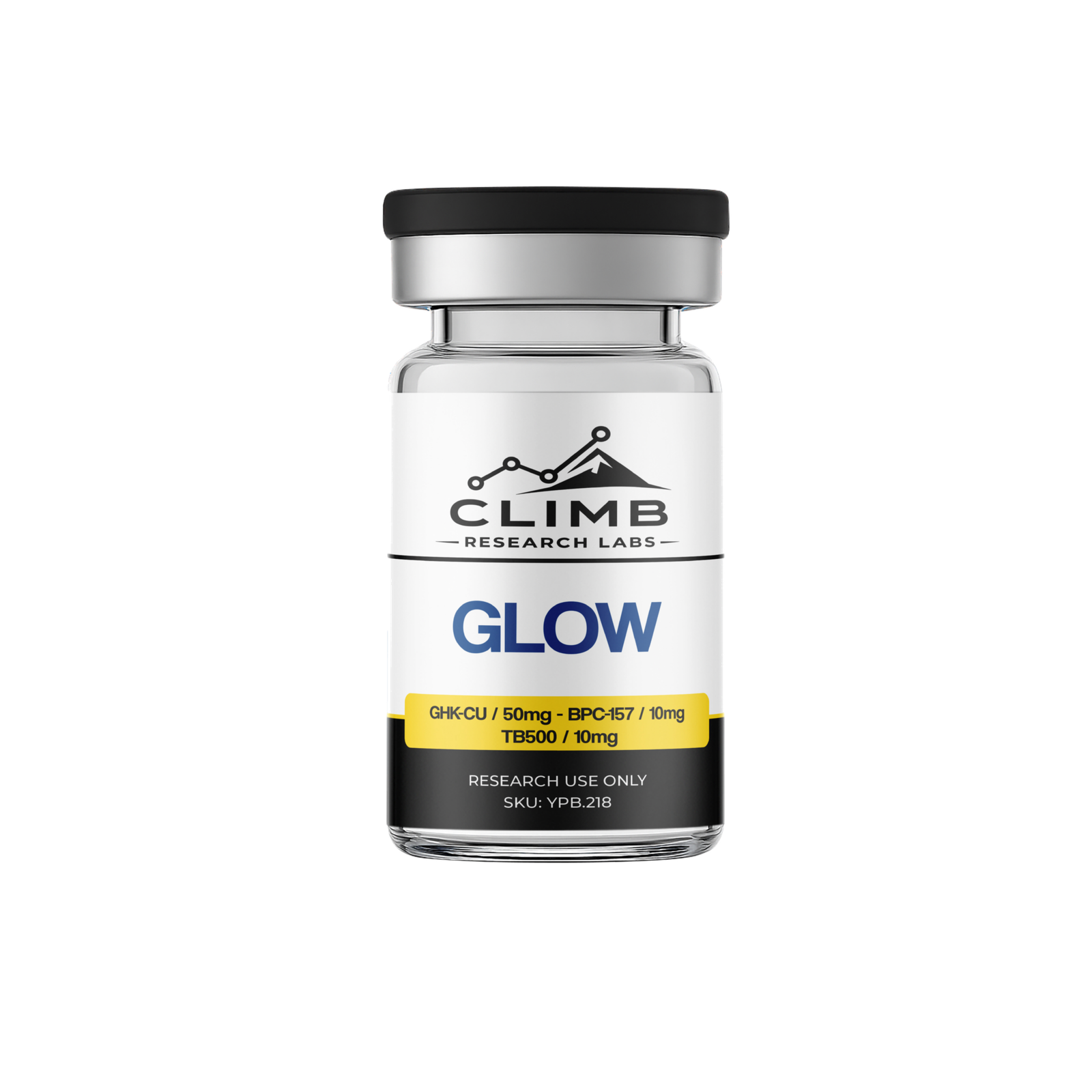 GLOW vial GLOW - GHK-Cu/BPC-157/TB500 (10mg) - Image 1
